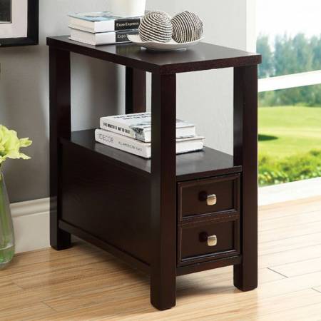 LYDLE SIDE TABLE Espresso Finish